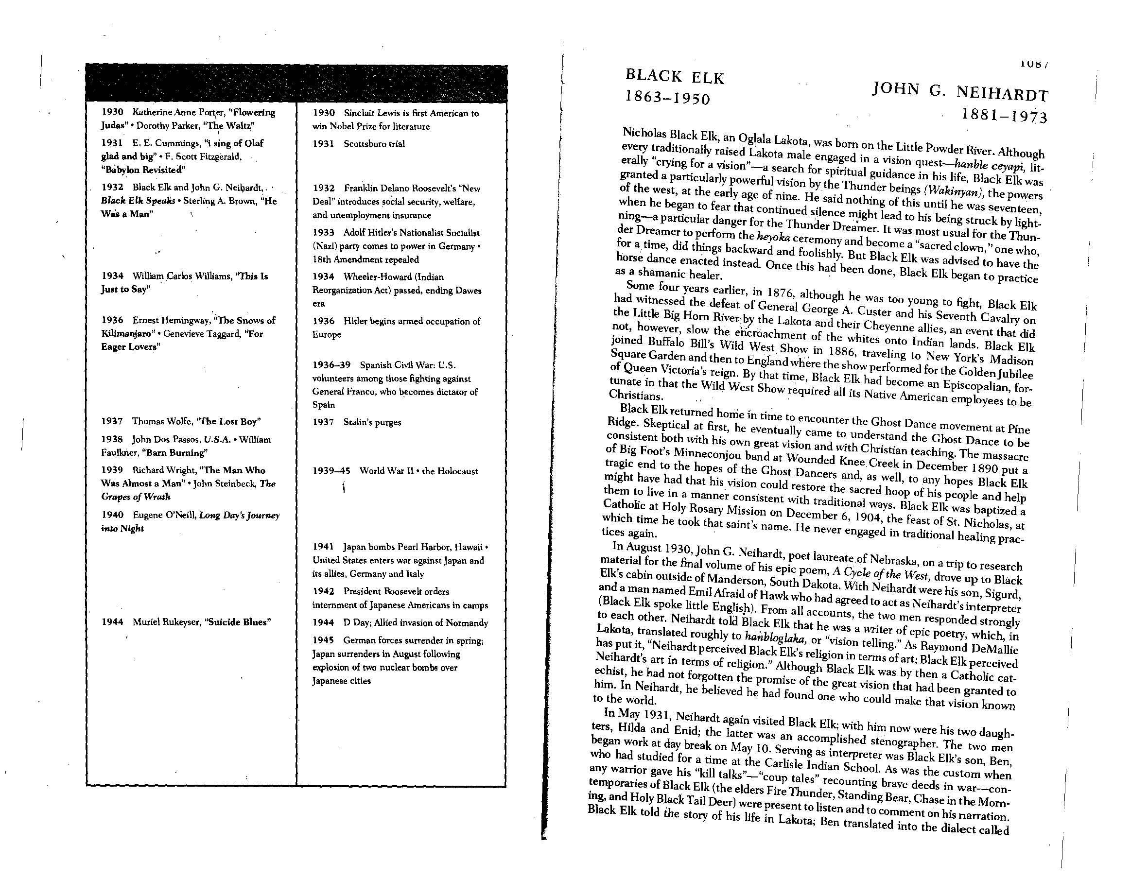 Survey of American Literature