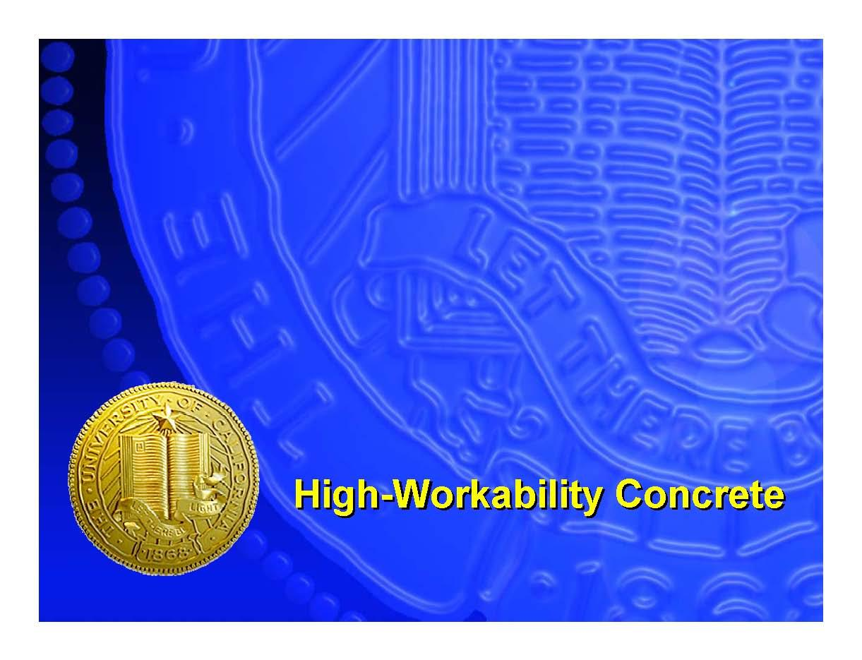 Concrete Materials and Construction