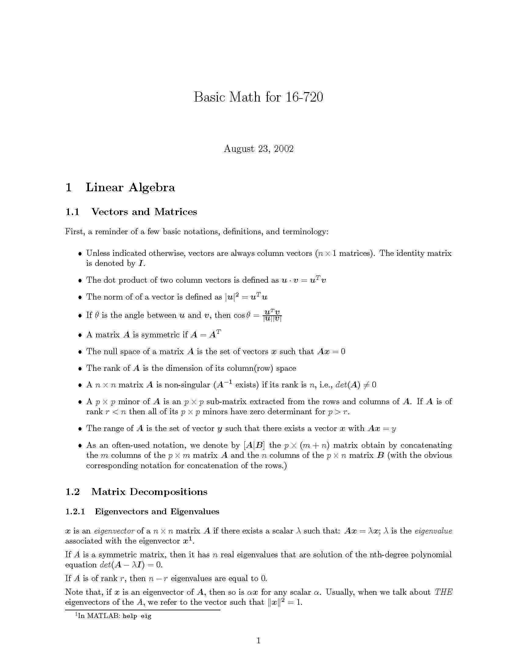 COMPUTERS & VISION 1