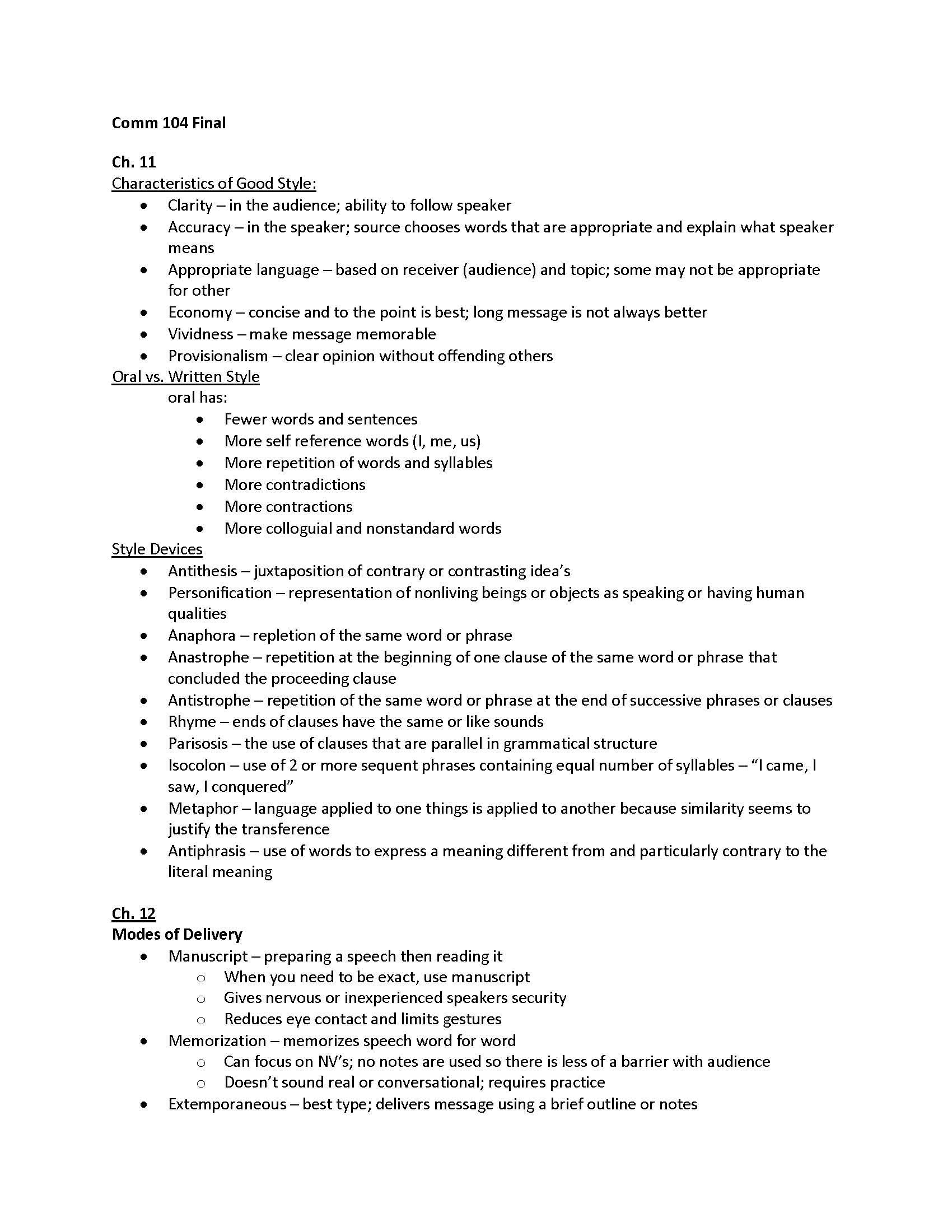 Public Communication