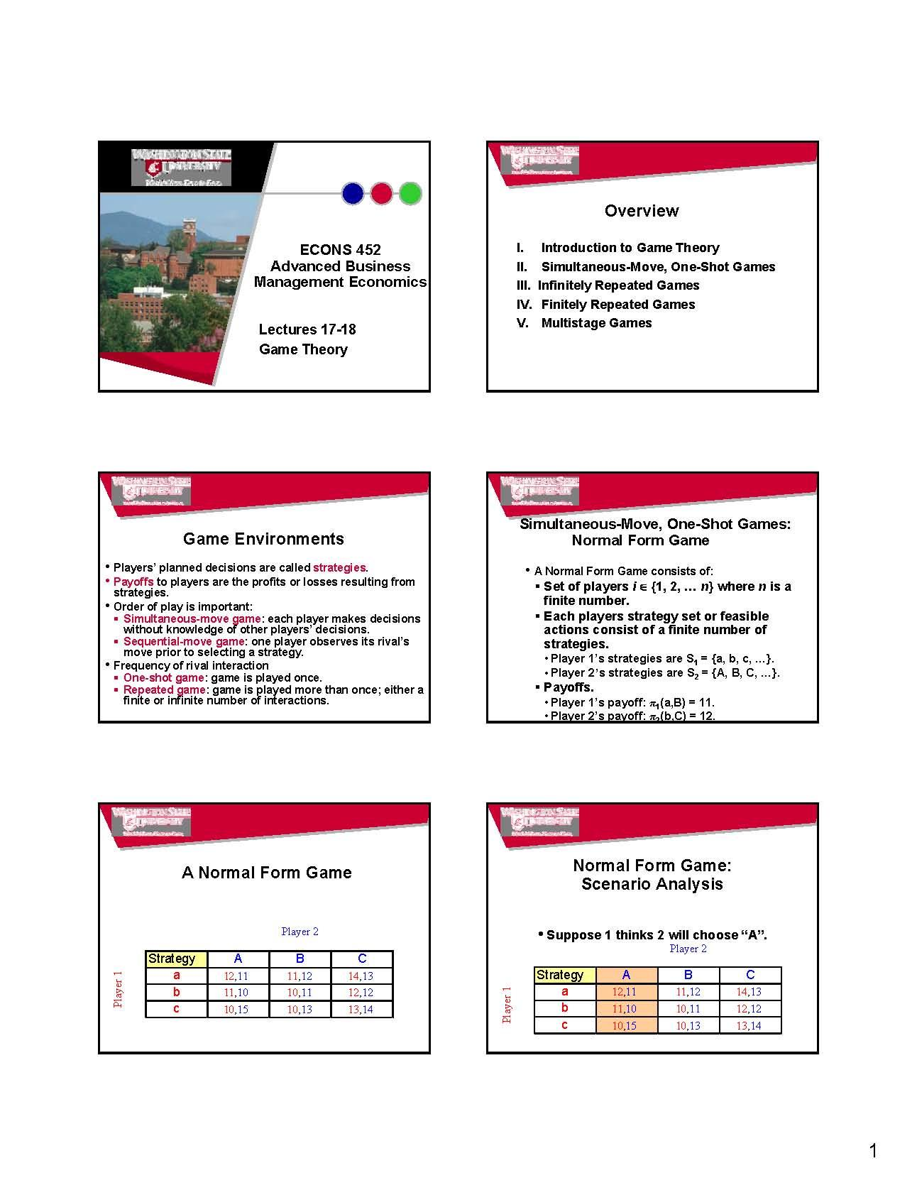 [M] Advanced Business Management Economics
