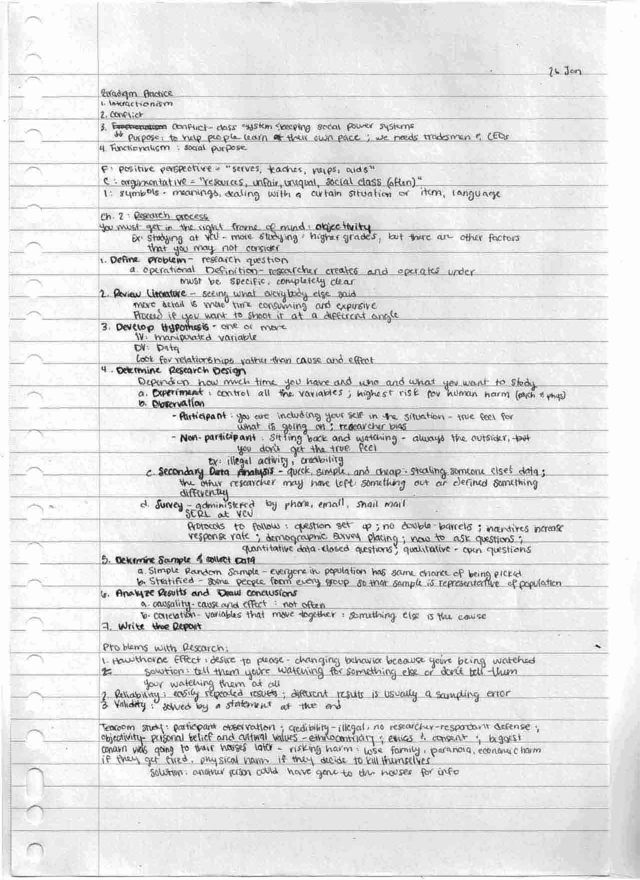 HONORS GENERAL SOCIOLOGY