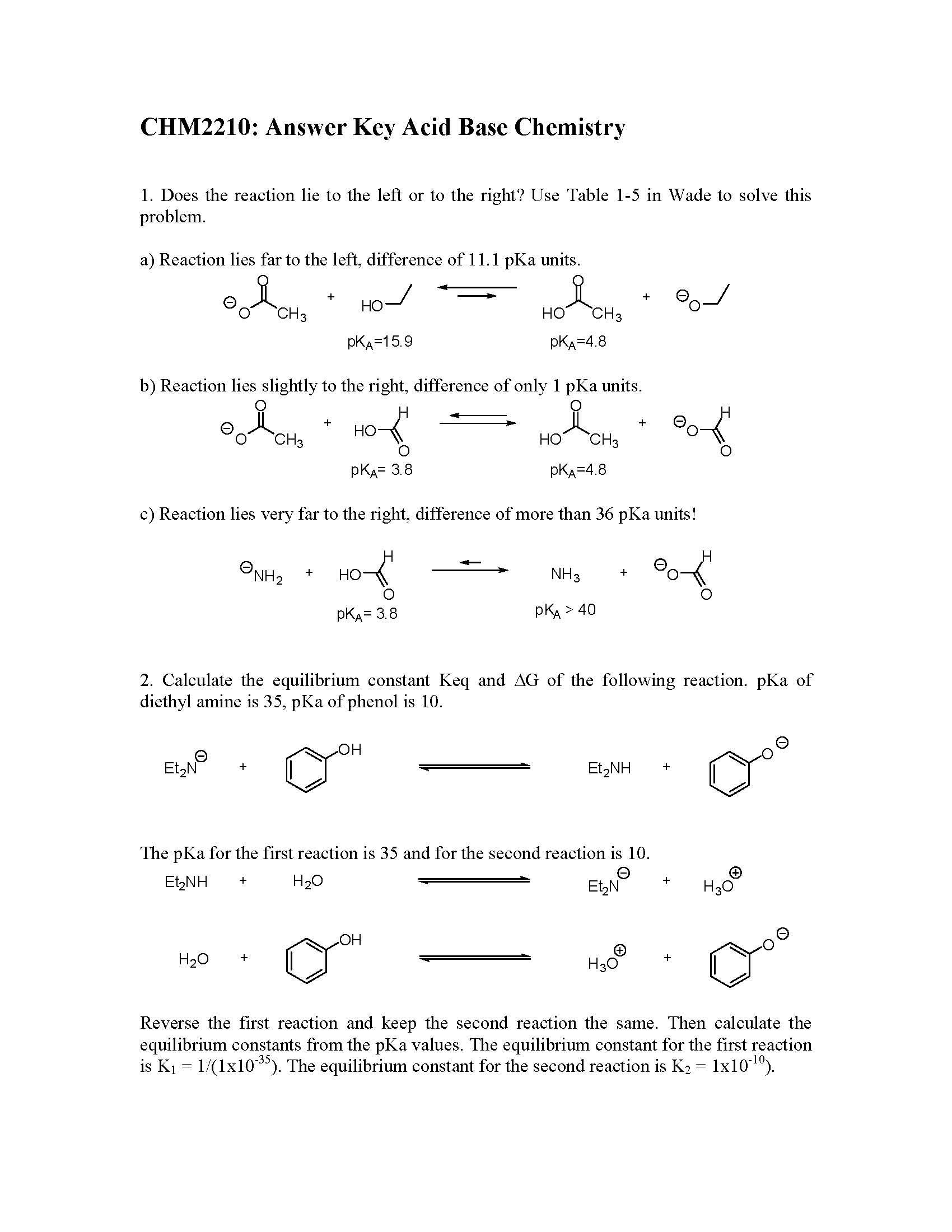 Organic Chemistry I