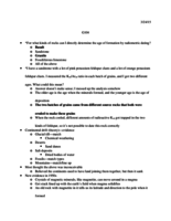 Week Ten Notes-Geology G-104