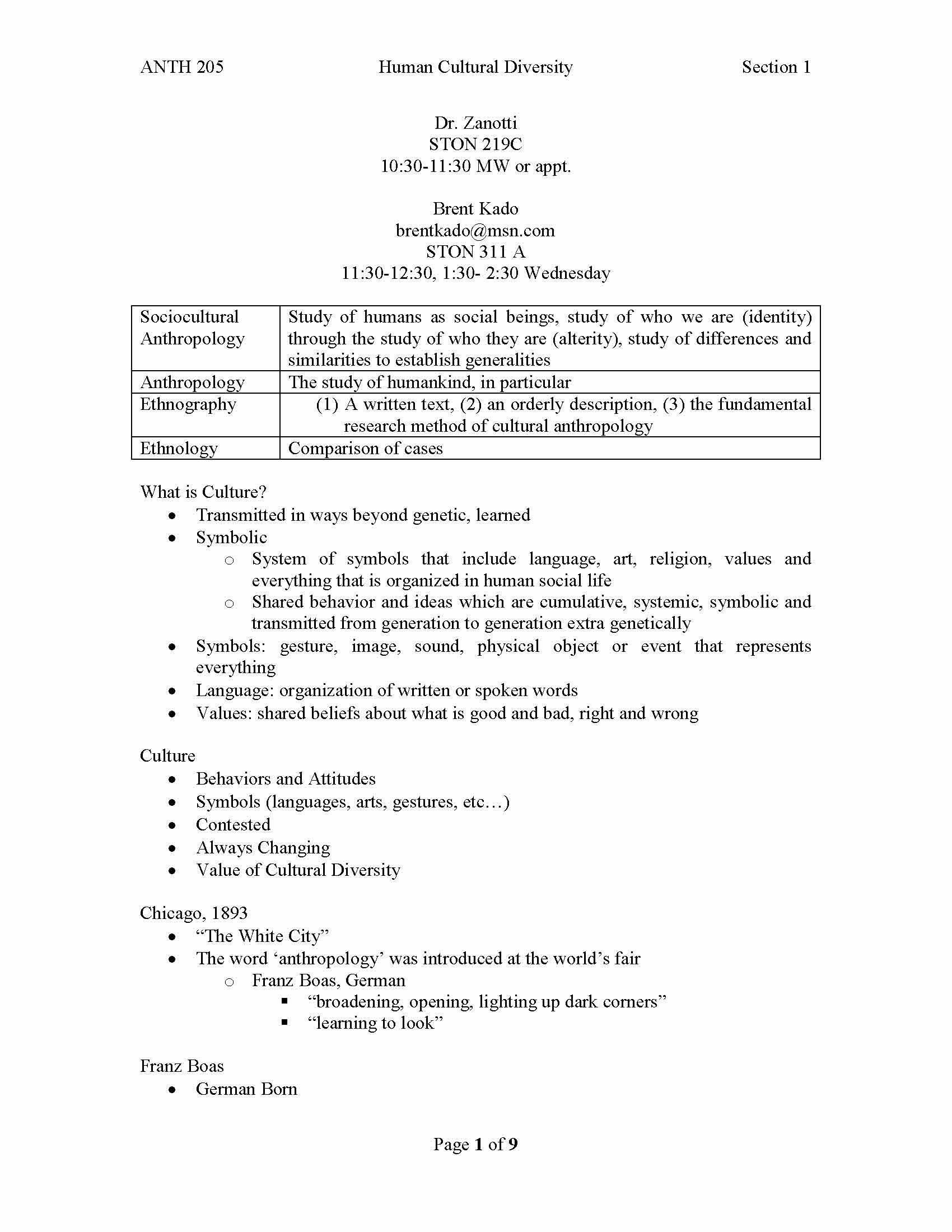 Human Cultural Diversity