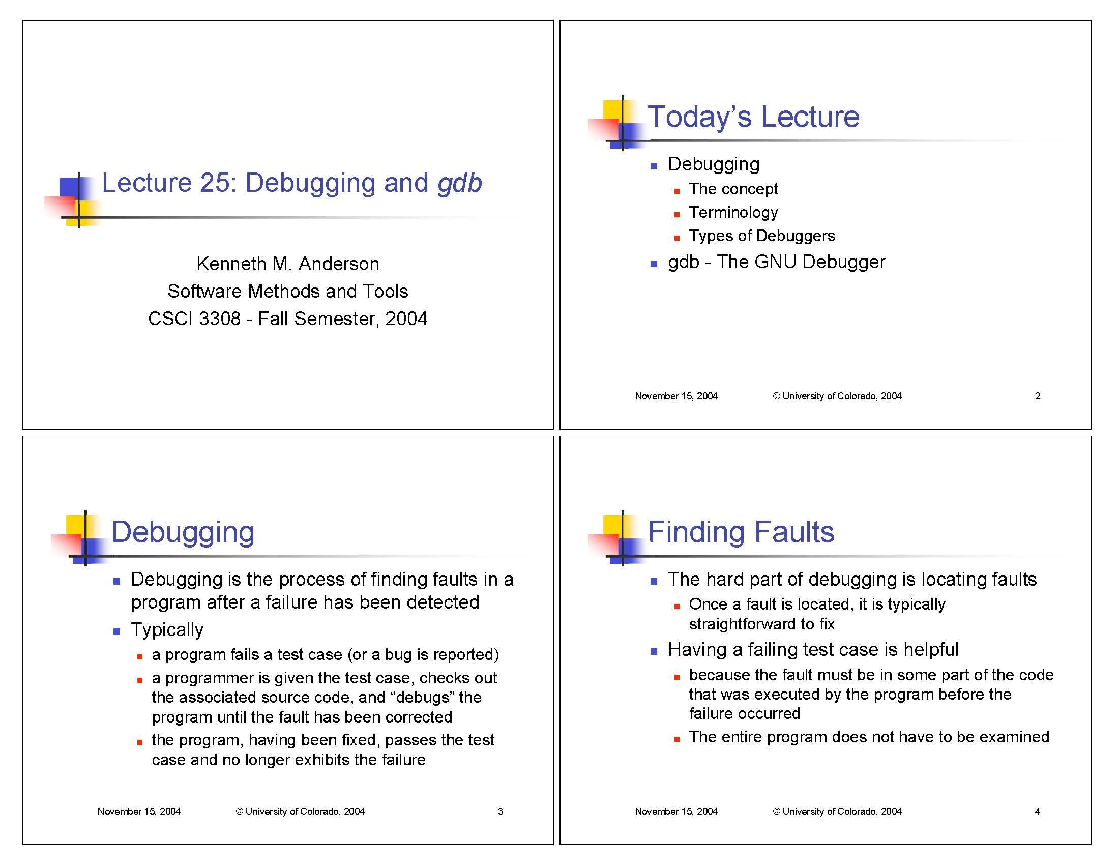 Software Engineering Methods and Tools