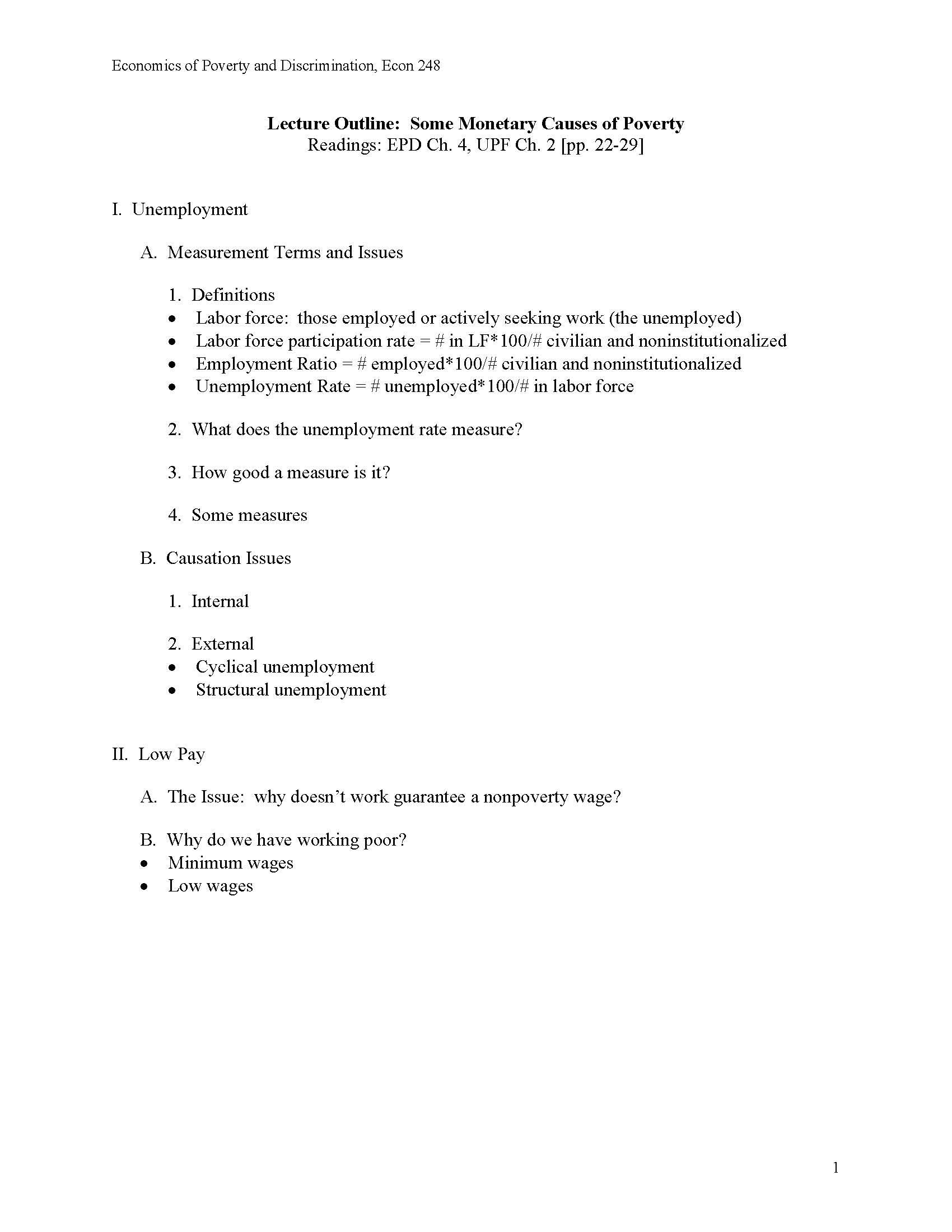 Economicsof Discrimination