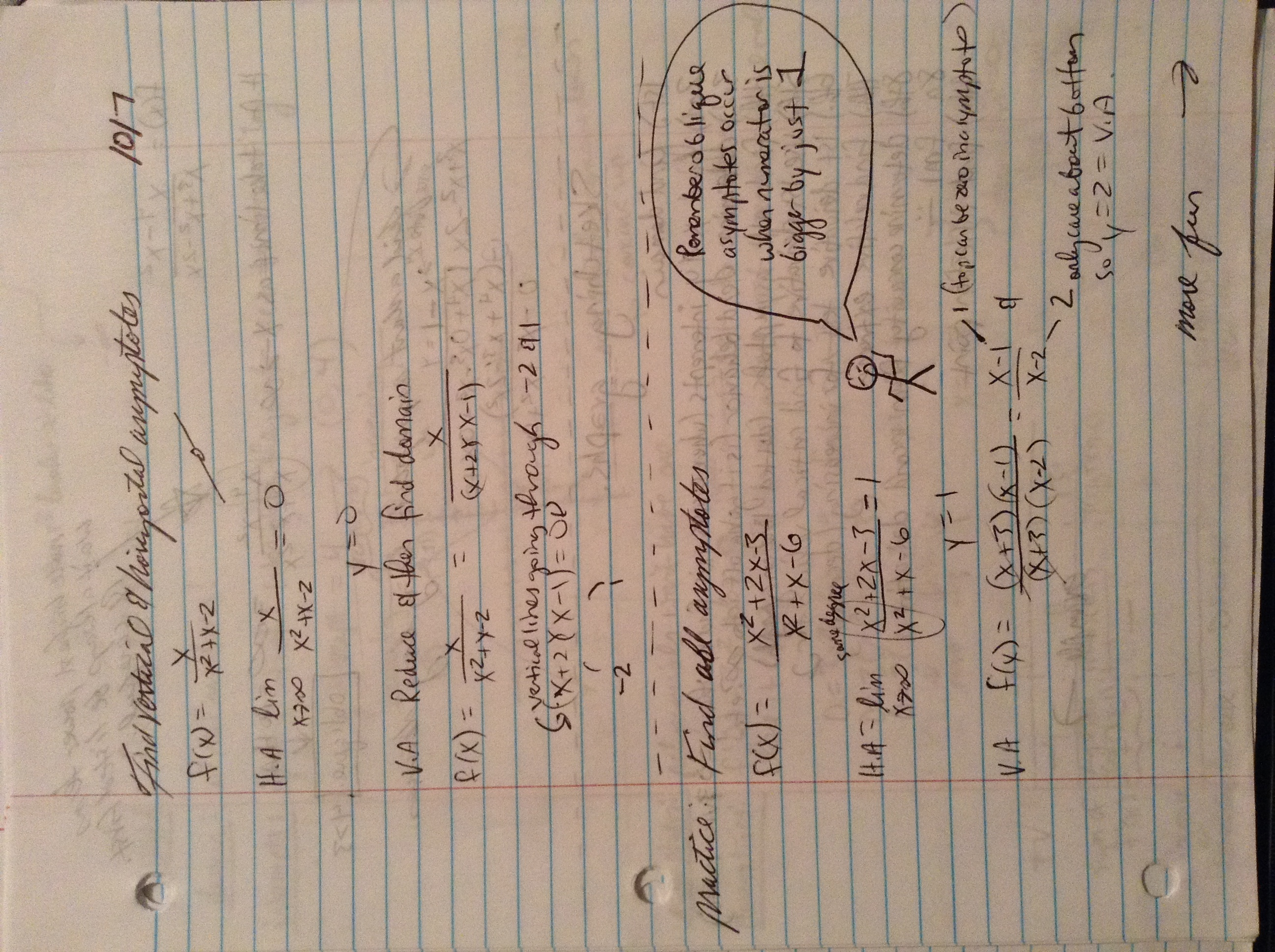 Exam review & weekly lecture notes 