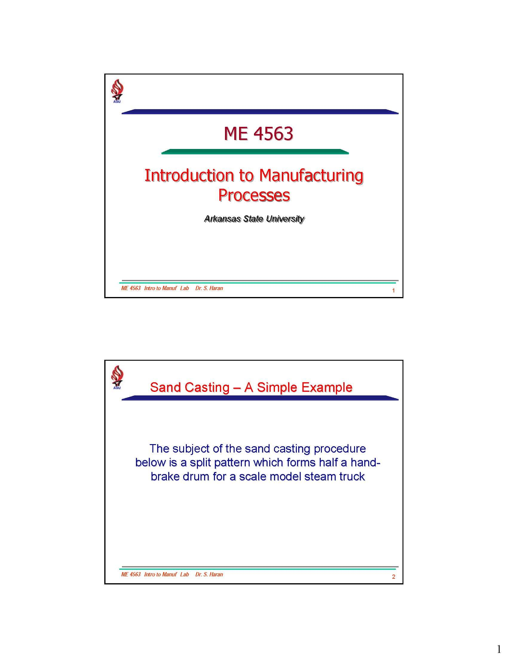 INTRODUCTION TO MANUFACTURING PROCESSES