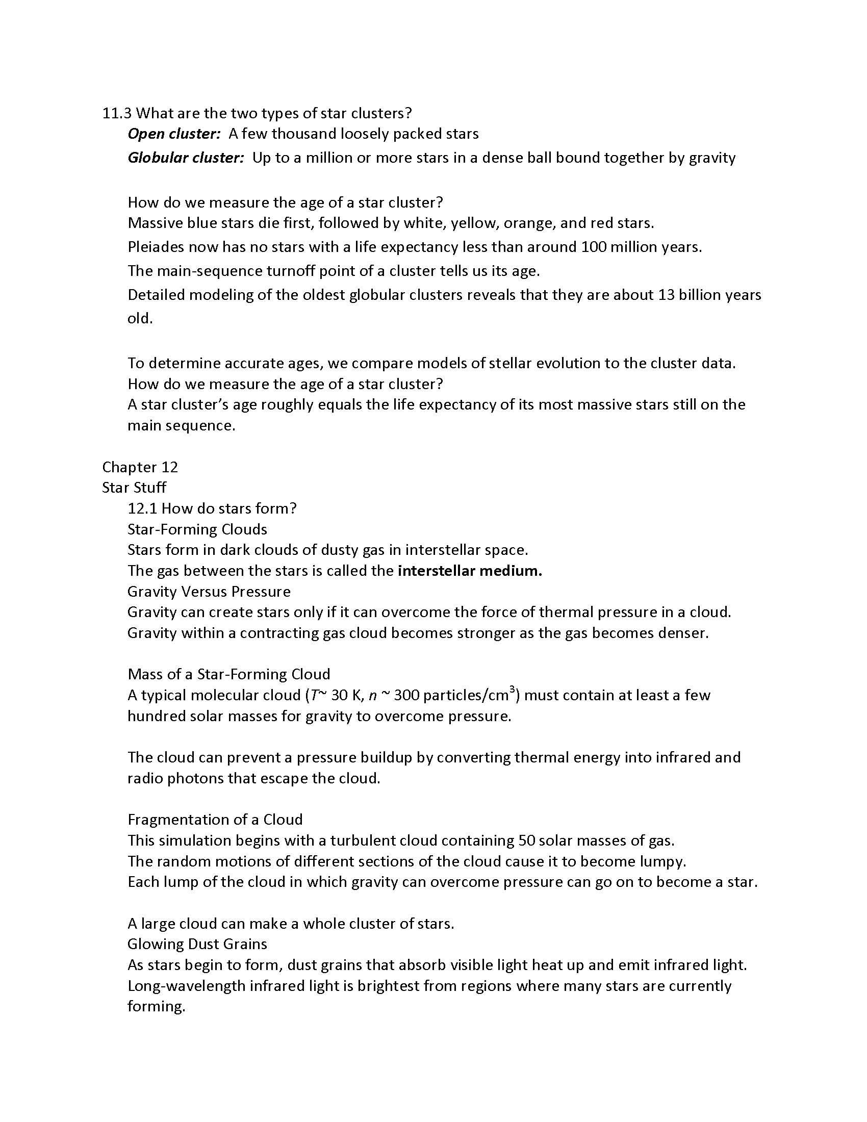 Intro To Stars And Galaxies