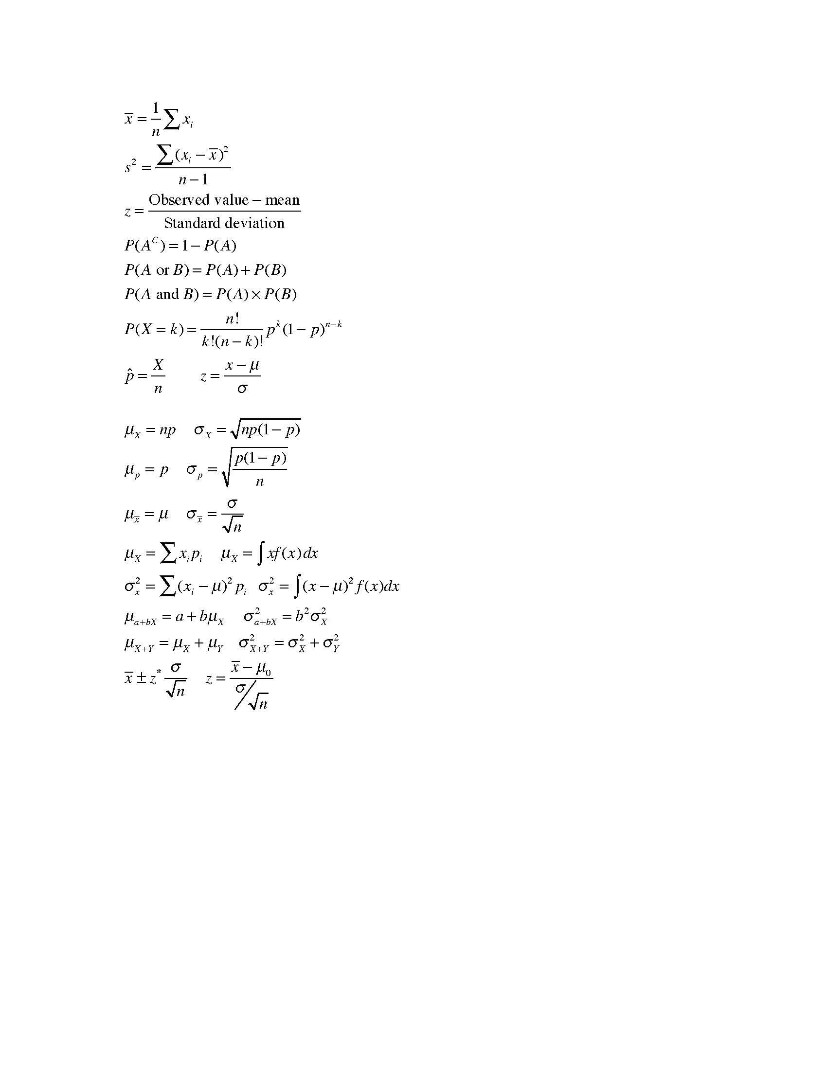 STATIS METHODS I