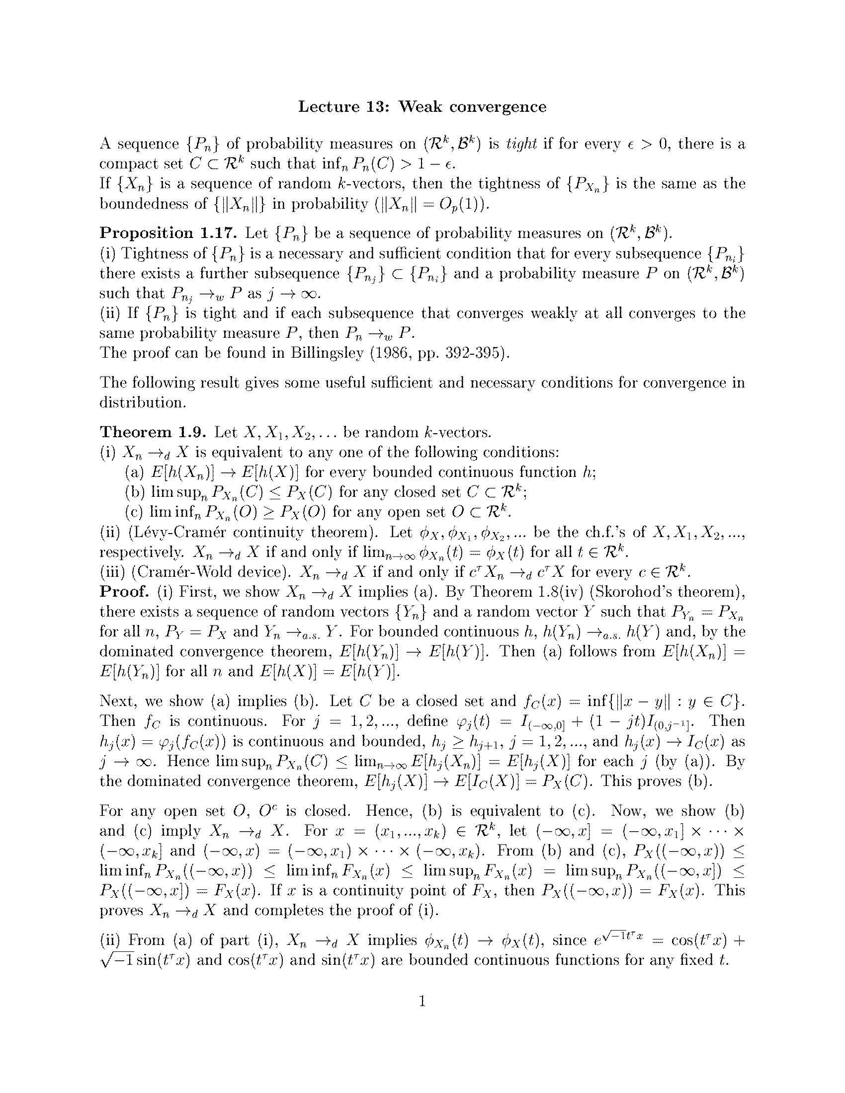 Mathematical Statistics