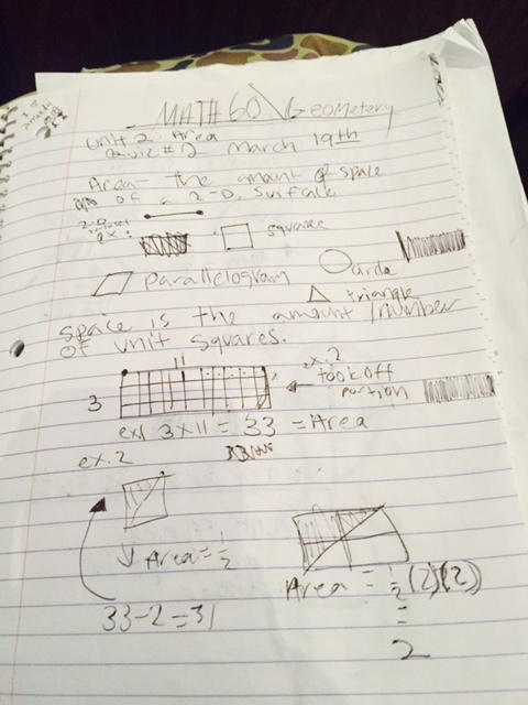 Notes from Geometry Lecture 