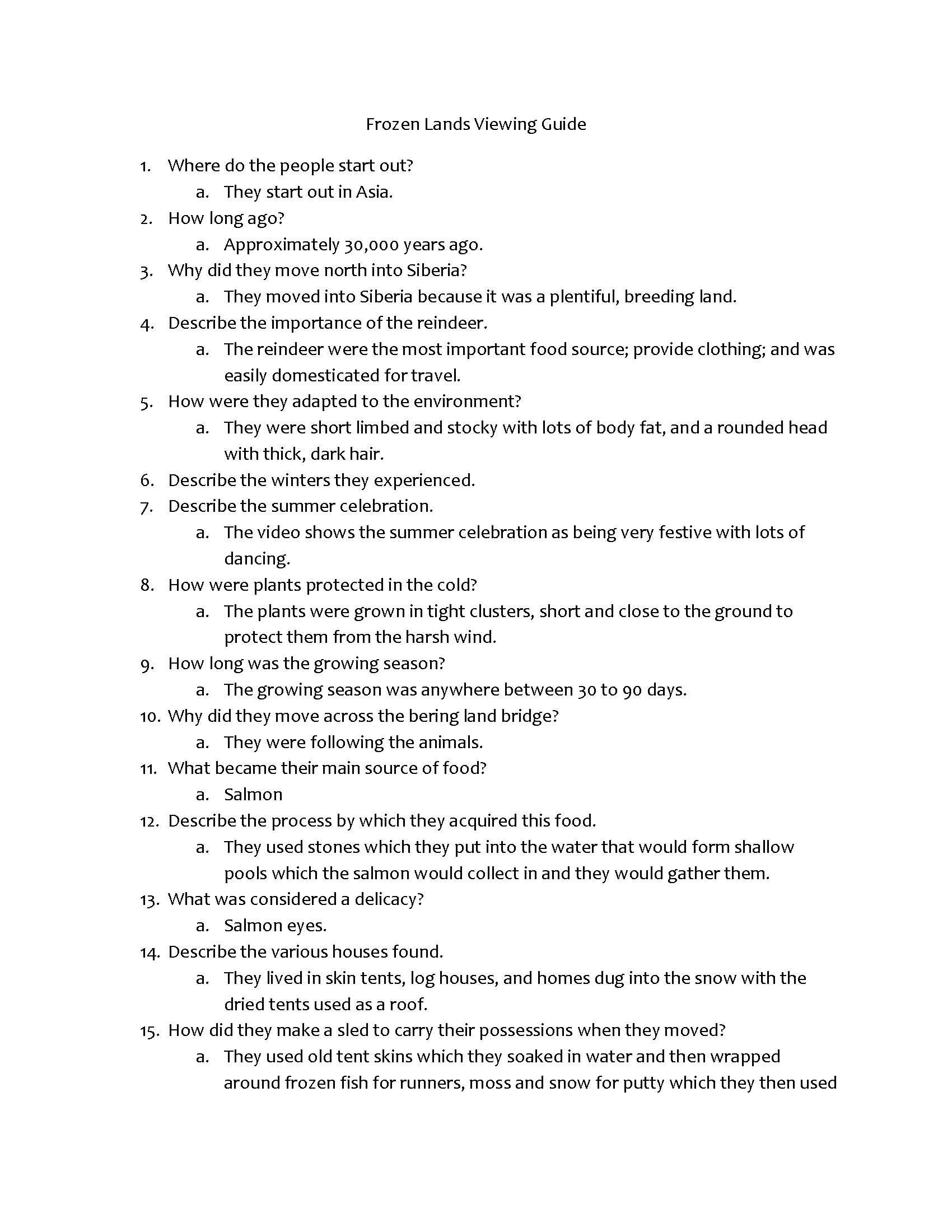 Cultural Anthropology