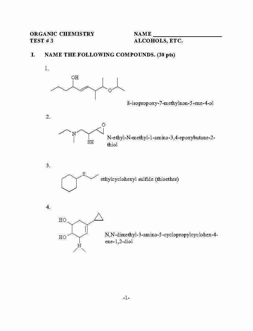 OrganicChemistryII