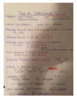 Test 1 Study Guide!
