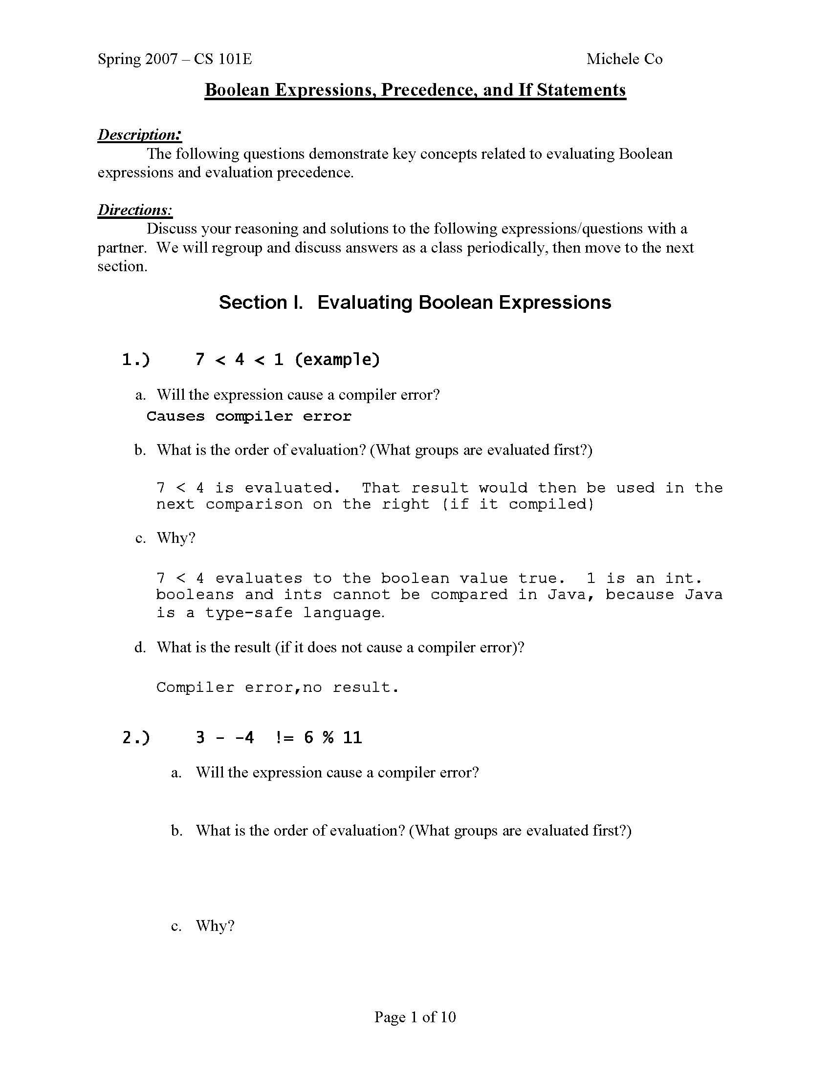 Introduction to Programming