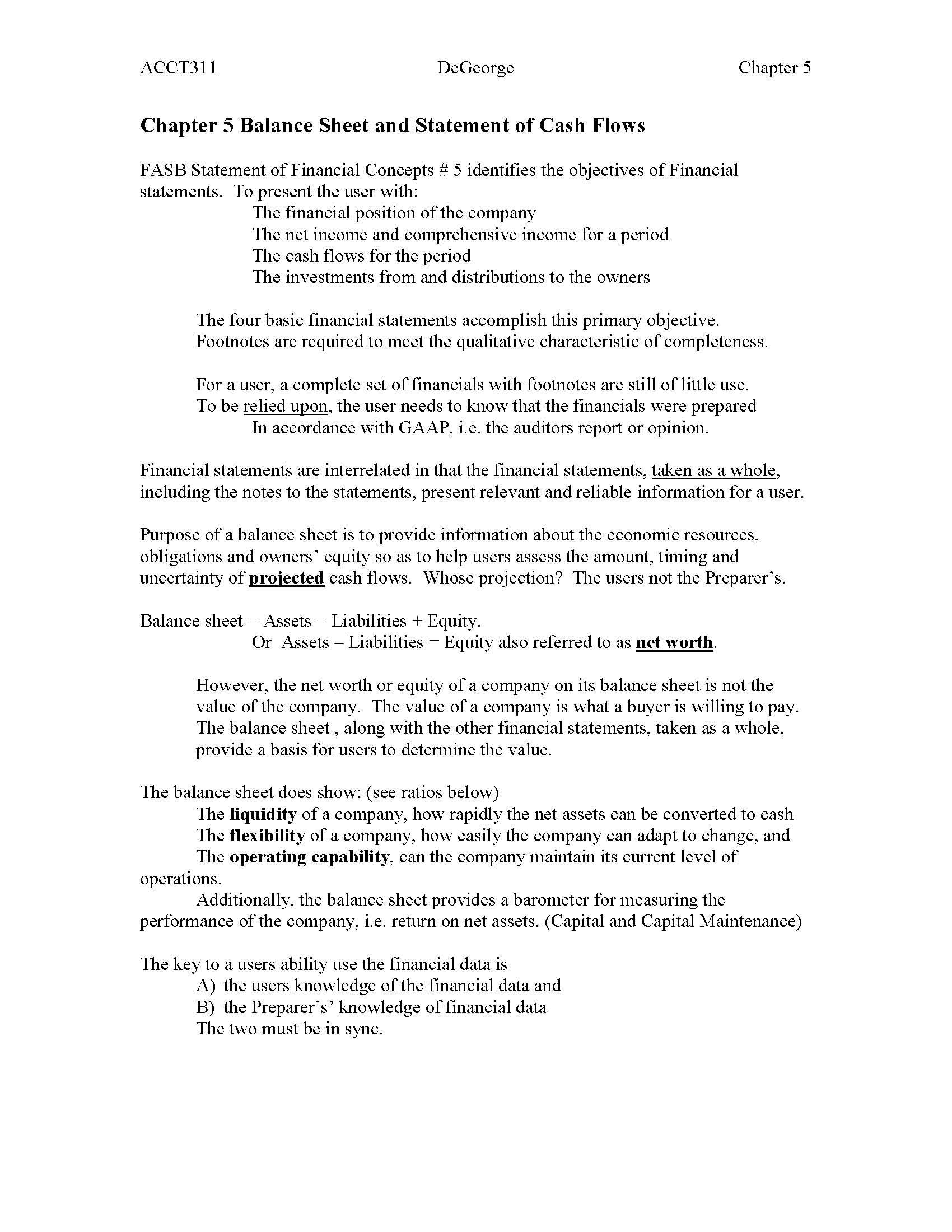 Intermediate Accounting
