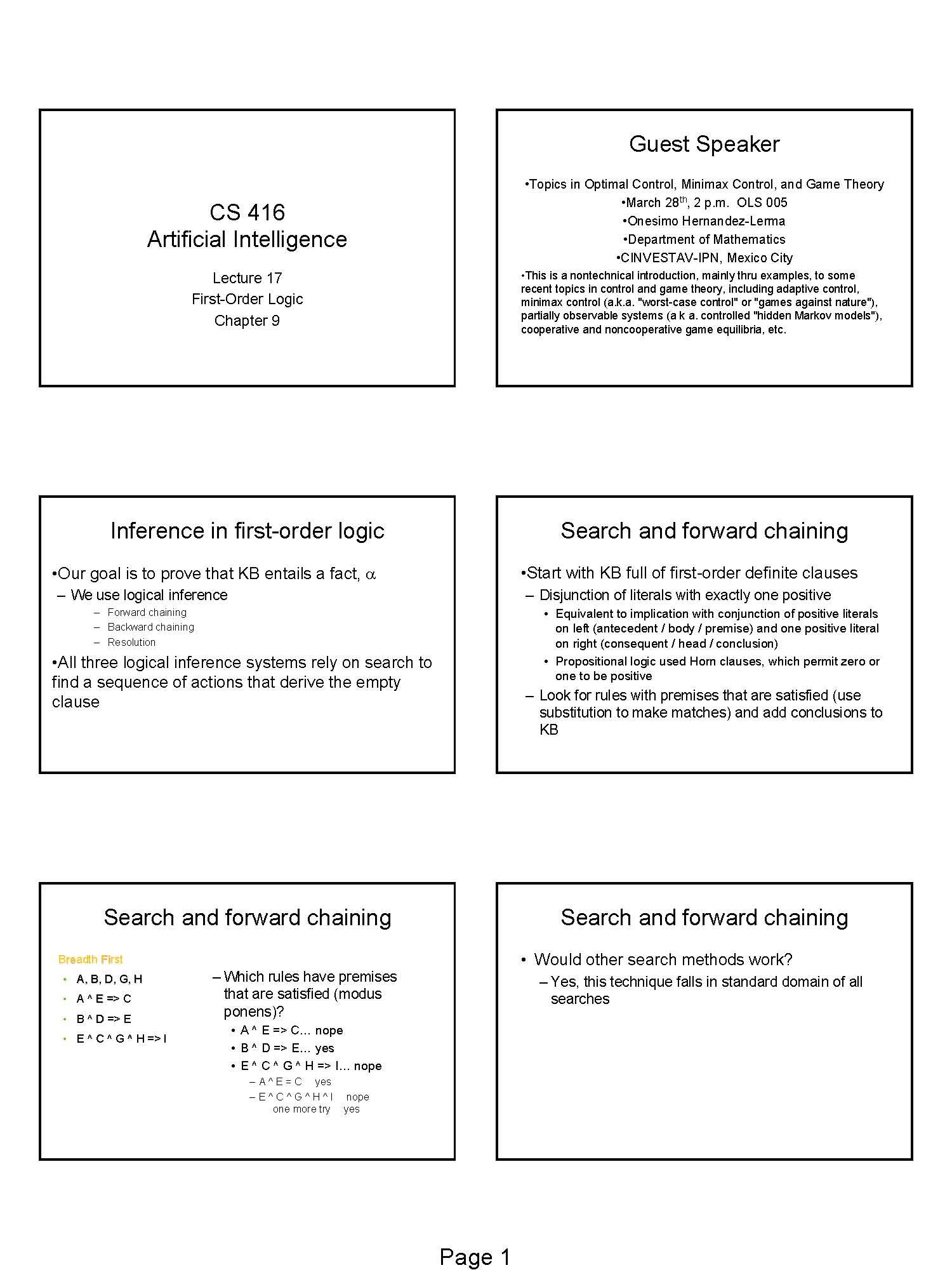 Artificial Intelligence