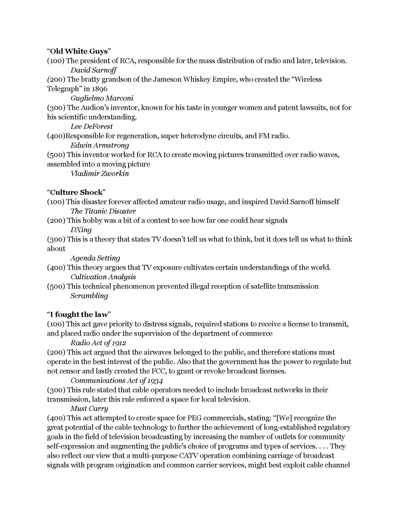 COMM TECHNOLOGY AND SOCIETY