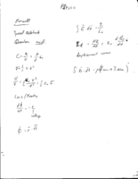 Physics III notes Weeks 1 and 2