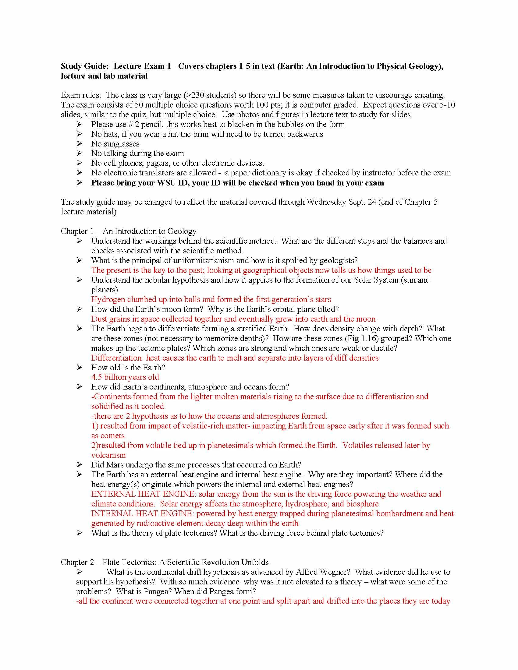 [P] Introduction to Geology