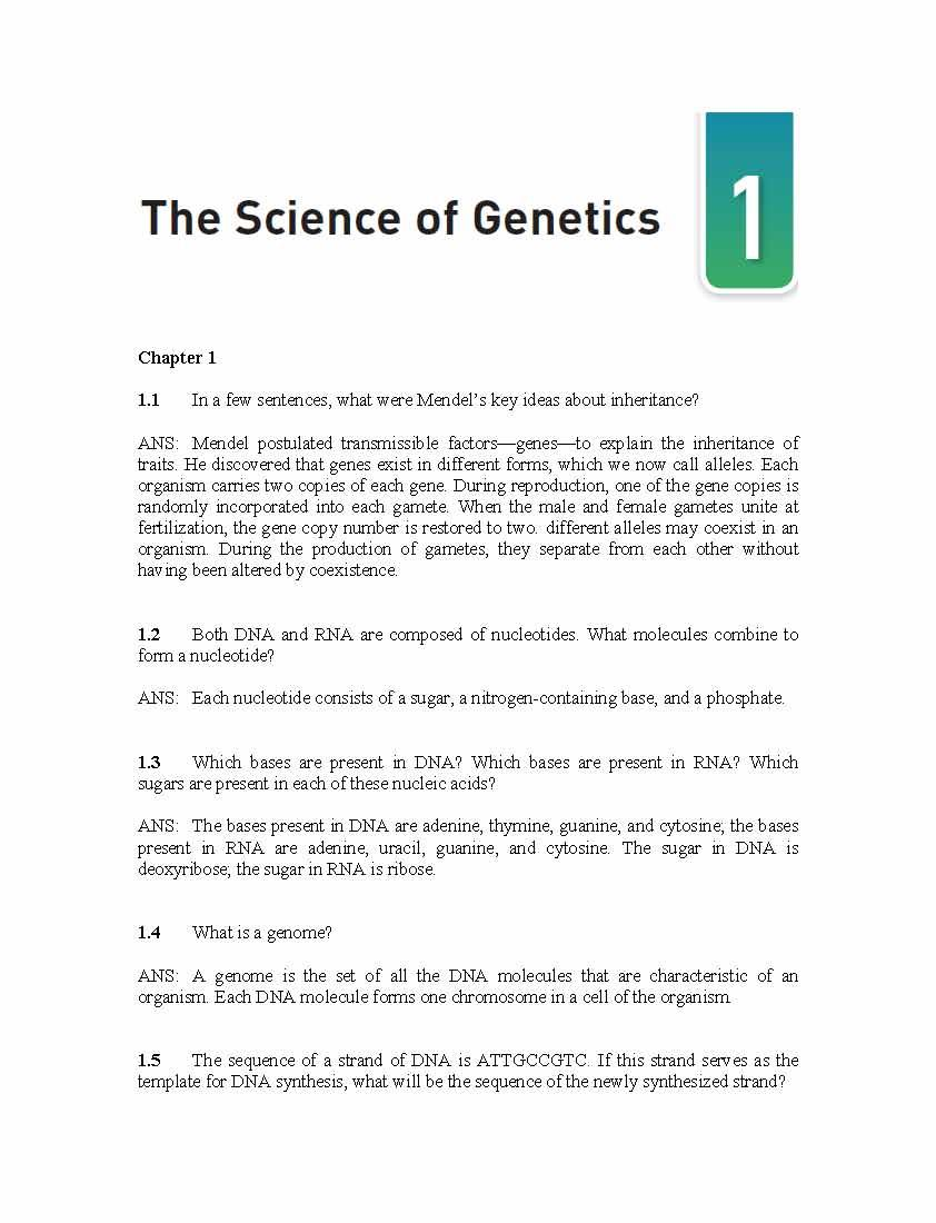 PRINC OF GENETICS