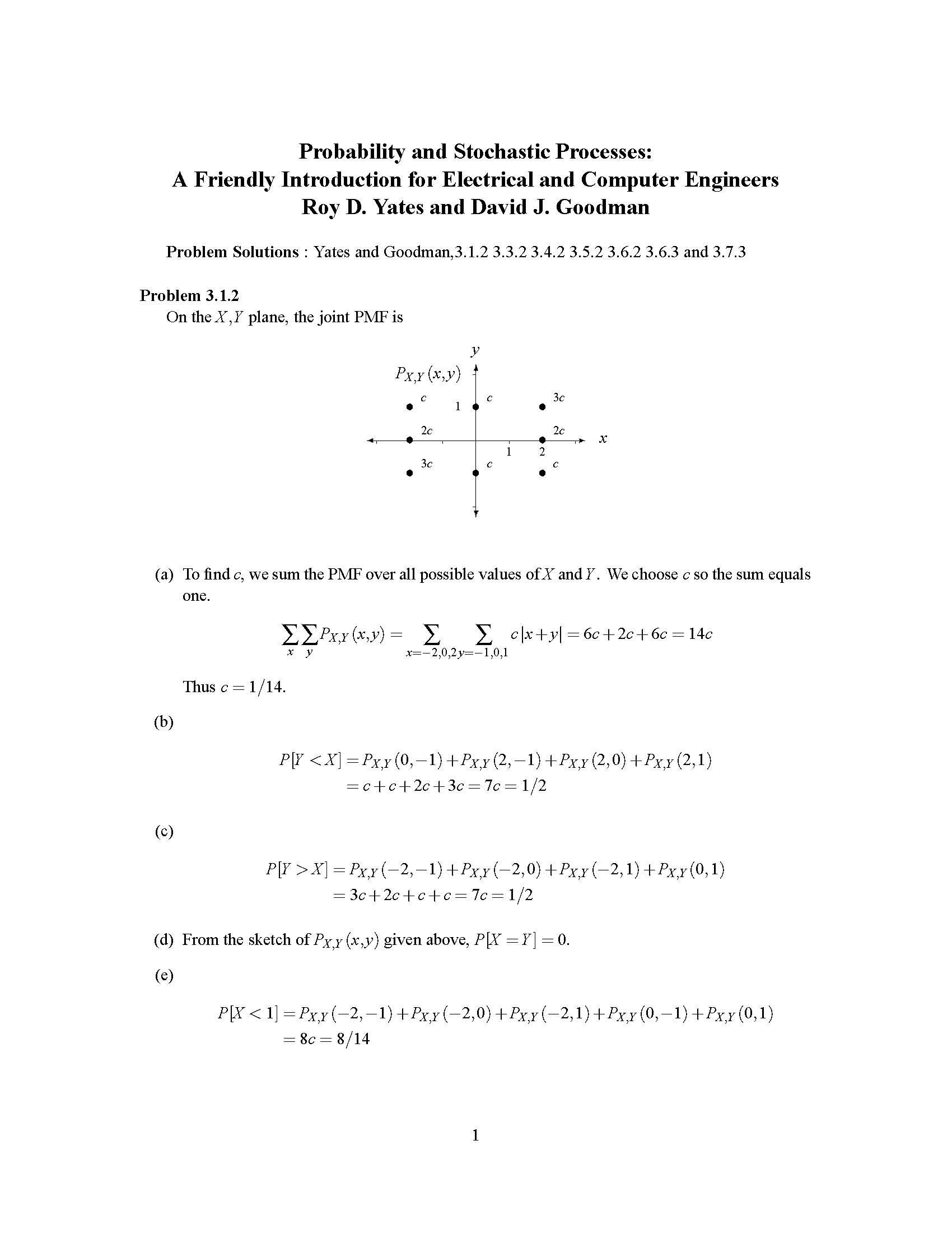 Mathematical Methods of Systems Analysis Stochastic