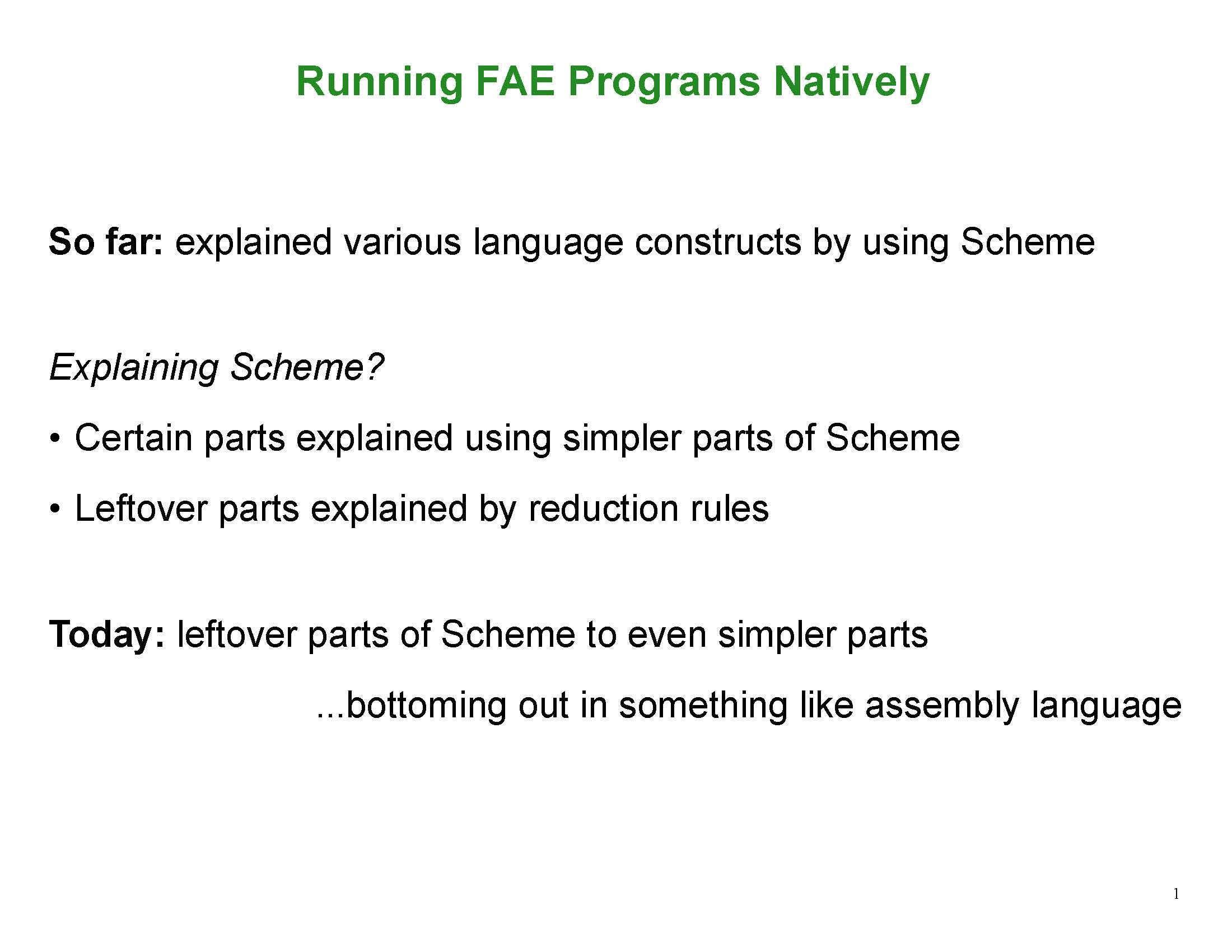 Programming Languages
