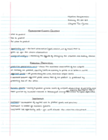 Week Two Economy Notes