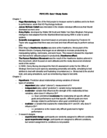Quiz 1 Study Guide