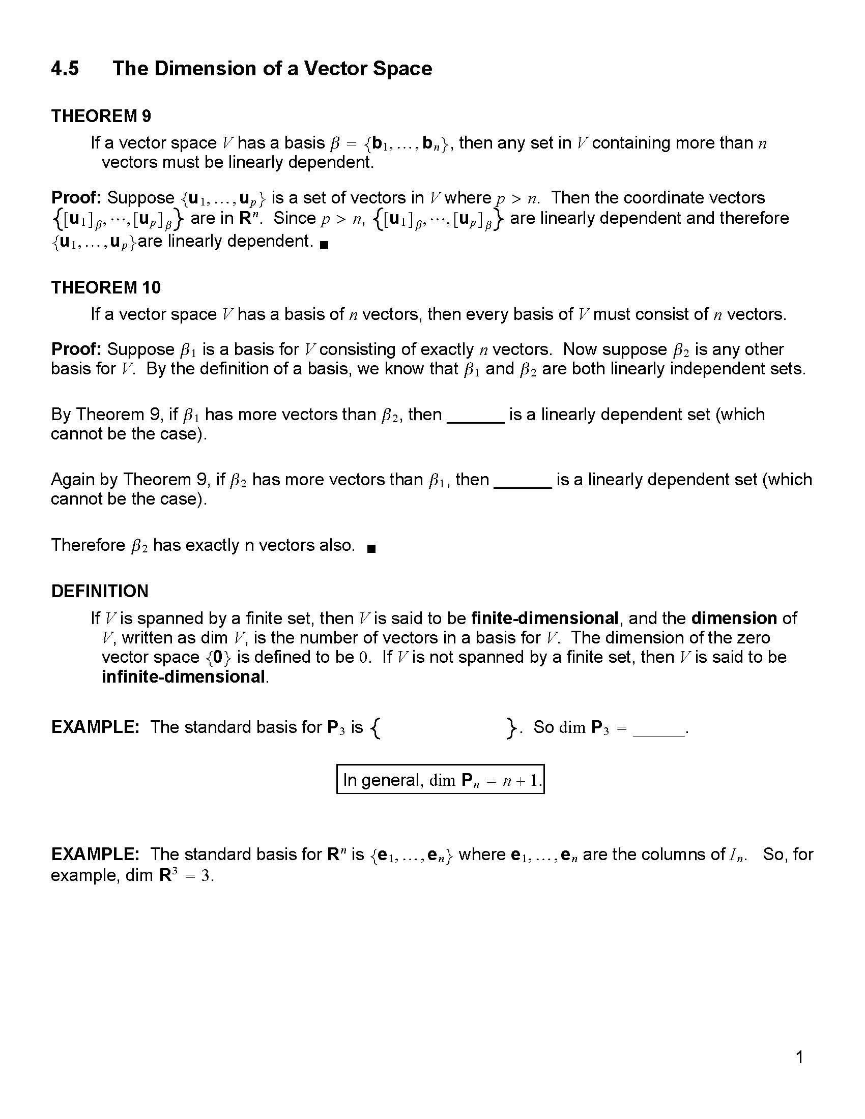 Applied Linear Algebra
