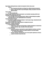 PSY: 335 Lecture 8 Notes