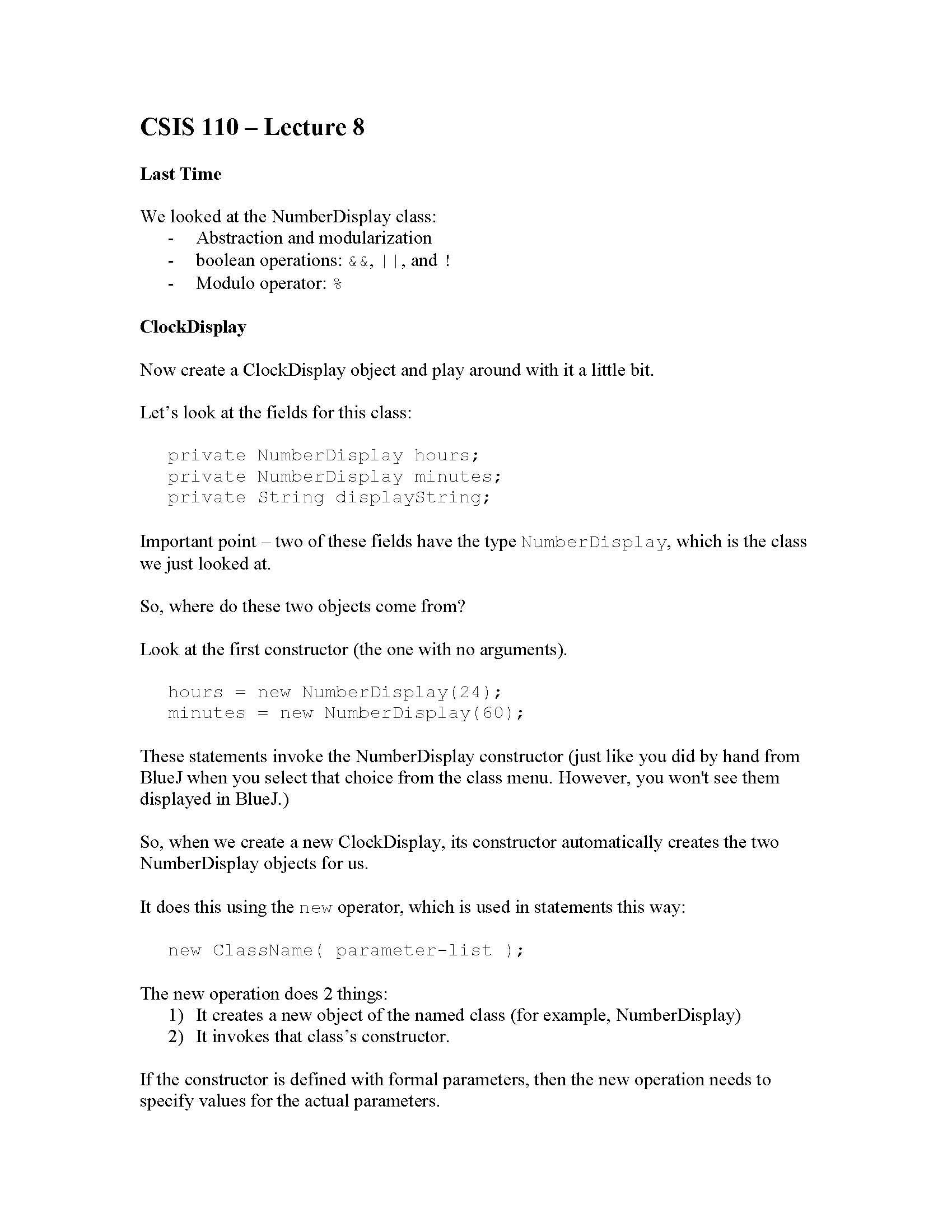 Intro to Programming in Java