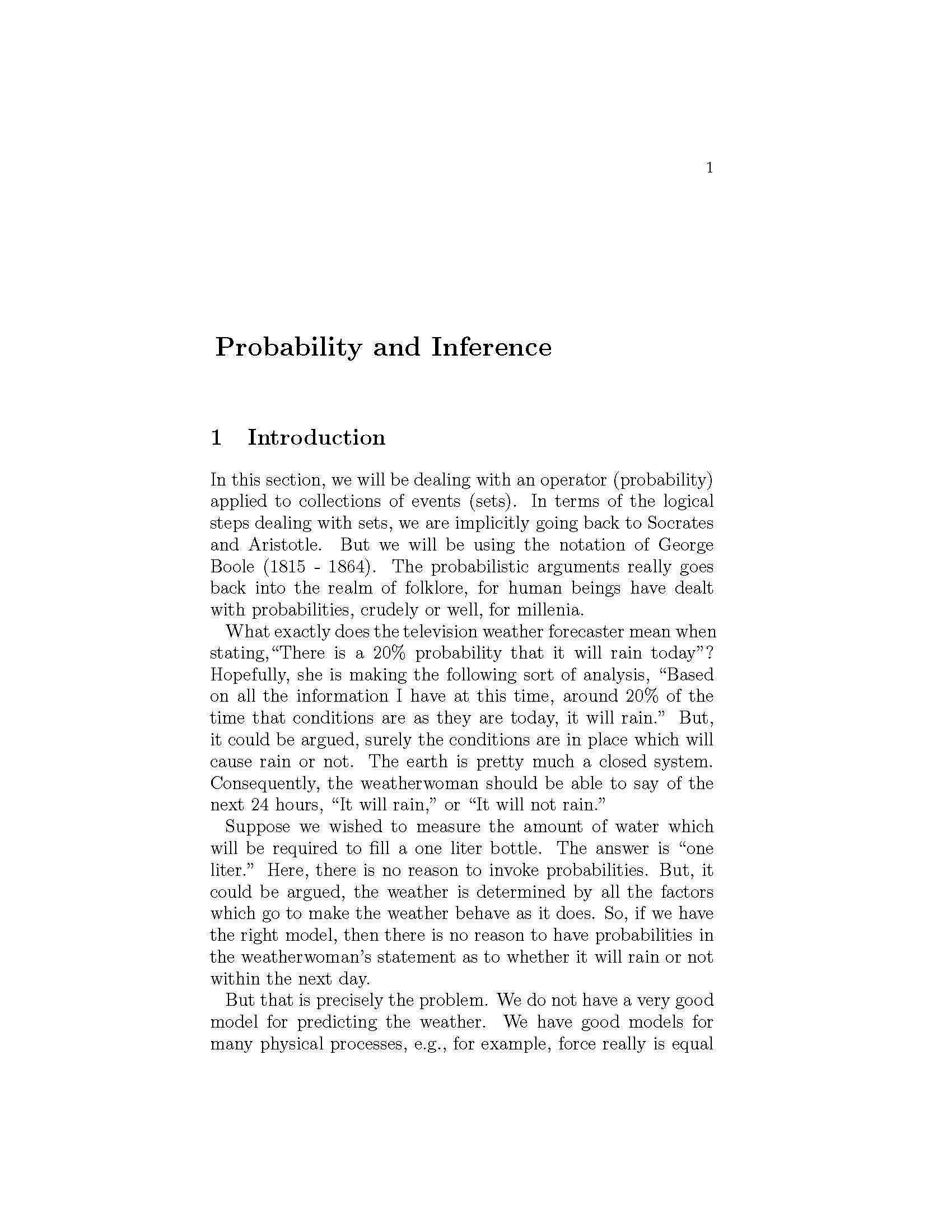 OVERVIEW OF MATHEMATICAL STATISTICS