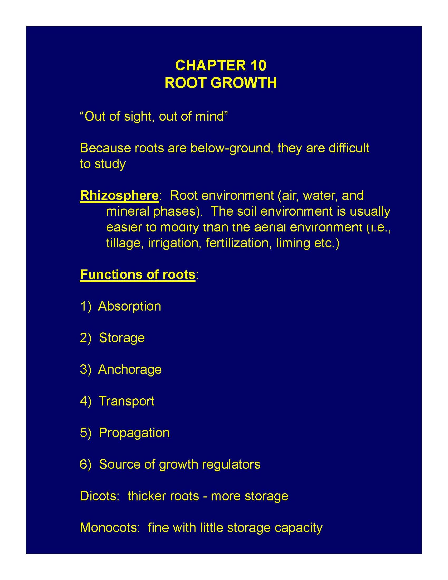 PHYSIOLOGY & EC CROPS