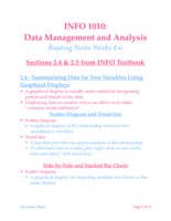 Reading Notes Weeks 4-6