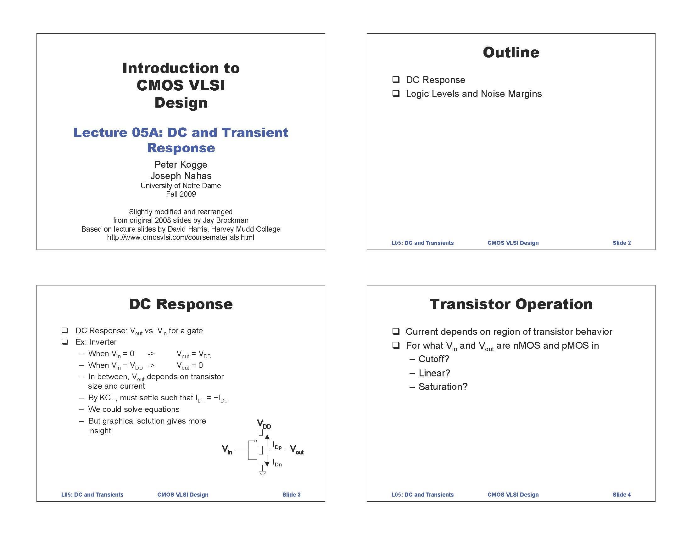 VLSI Circuit Design