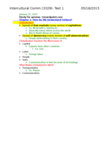 Interpersonal Communications Lecture Notes