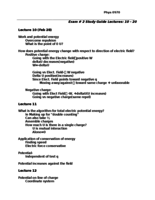 Phys 0175 study guide
