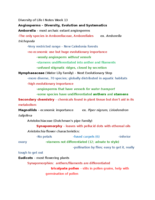 Diversity I Notes Week 13