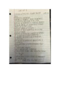 Study Guide for chapters 1 and 2
