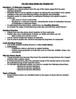 Class Notes for ALL OF CHAPTER 6!!!