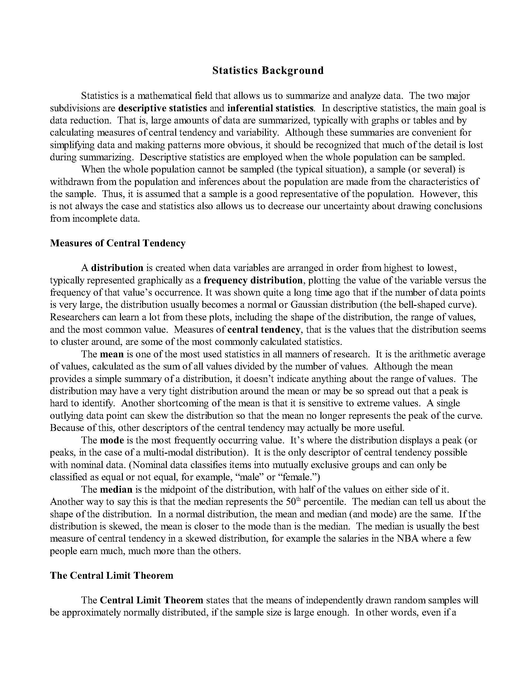 Microbiological Procedures