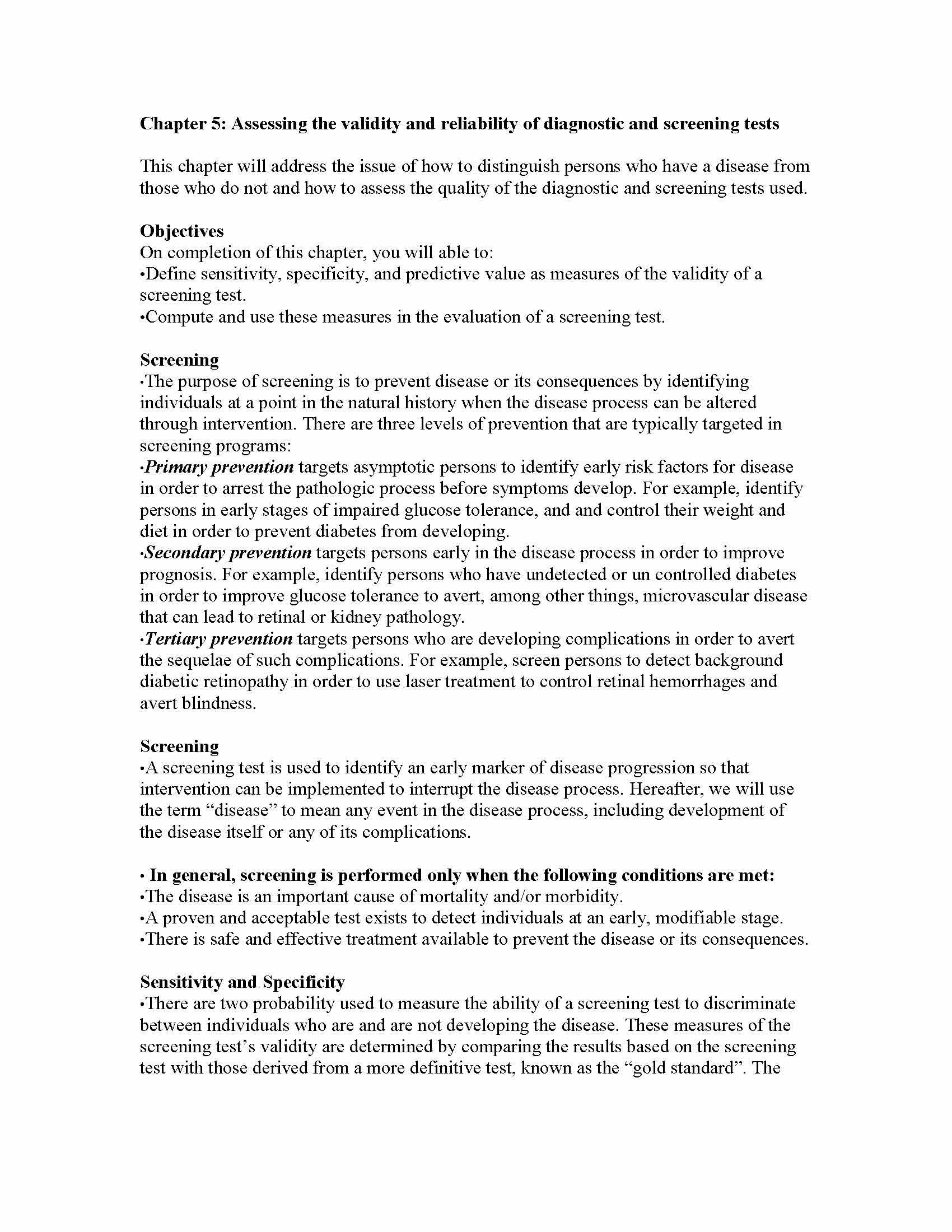 Epidemiology