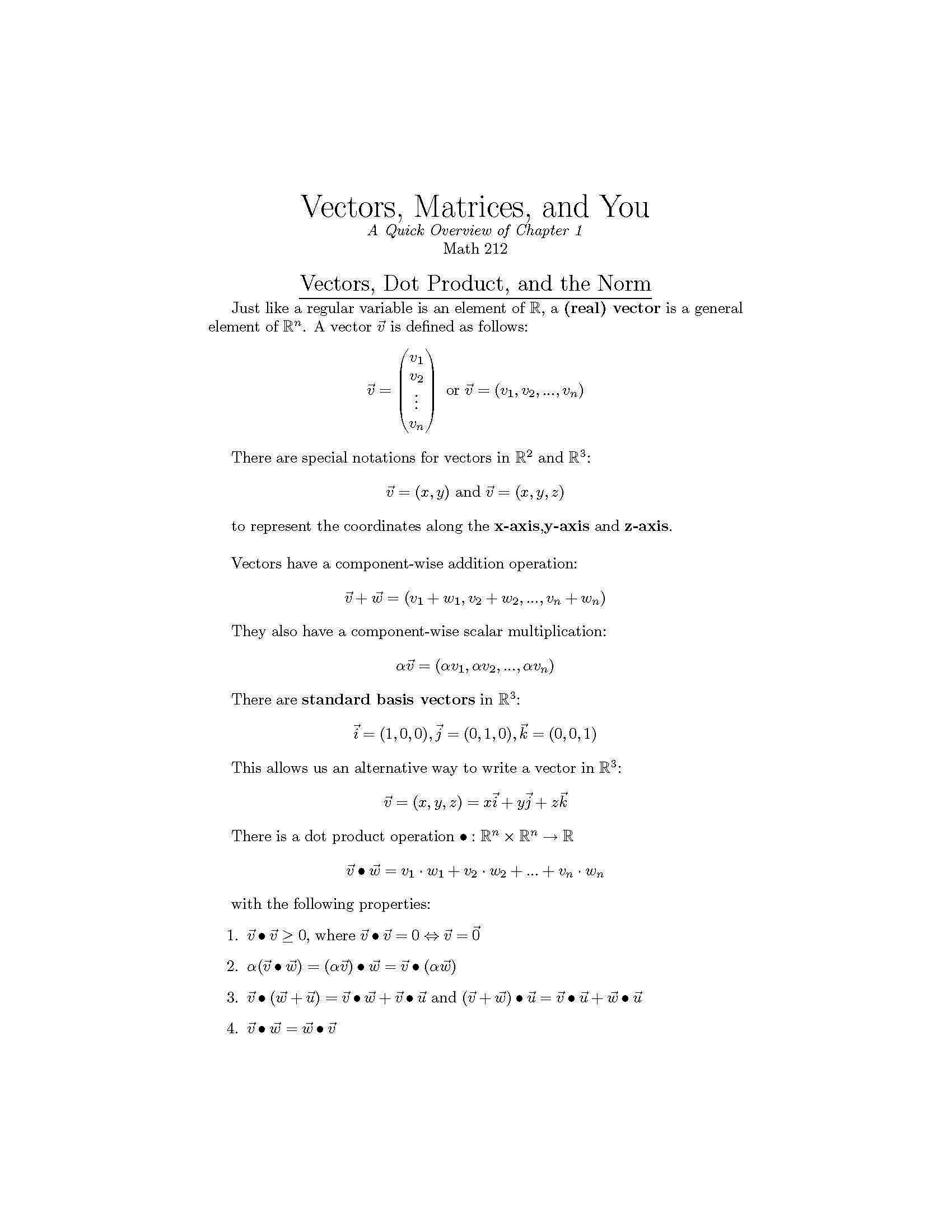 MULTIVARIABLE CALCULUS