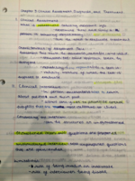 Abnormal Psych Chapter 3: Assessment, Diagnosis, & Treatment