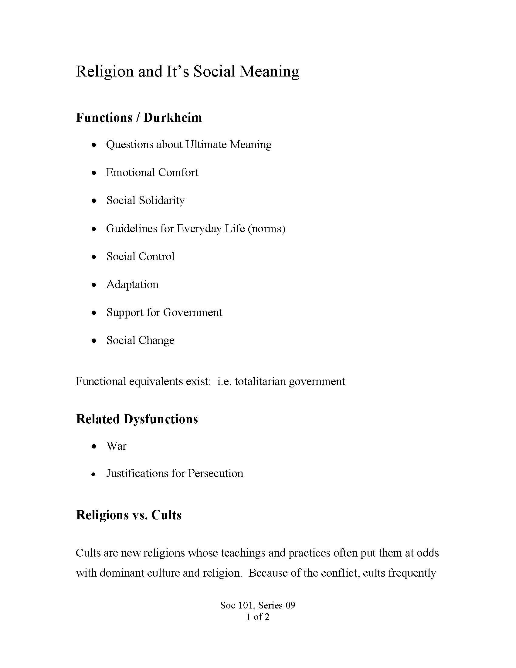 PRINCIPLES OF SOCIOLOGY
