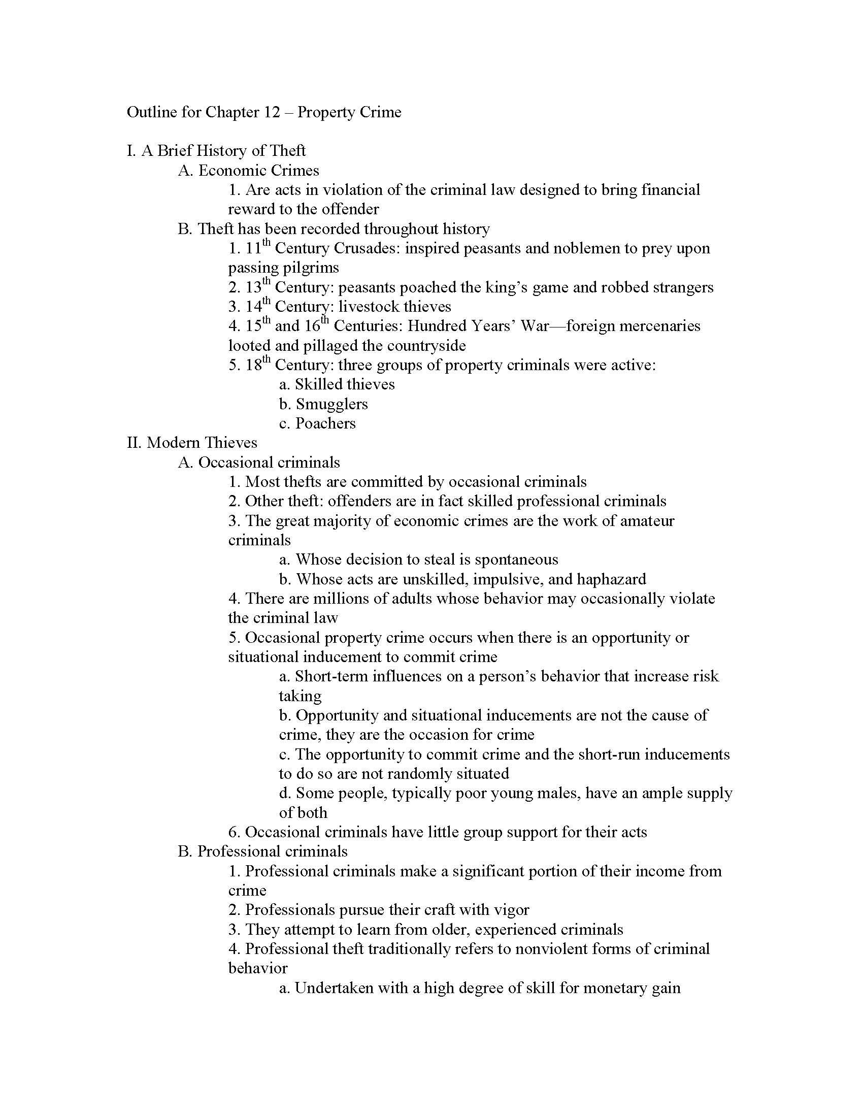 Criminology