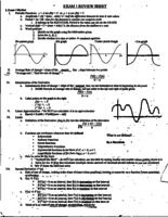 Exam 1 Study Guide